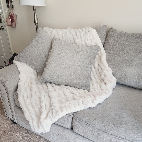 Retro Farmhouse Plaid Cotton Linen Throw Pillow - Picture 2 of 2